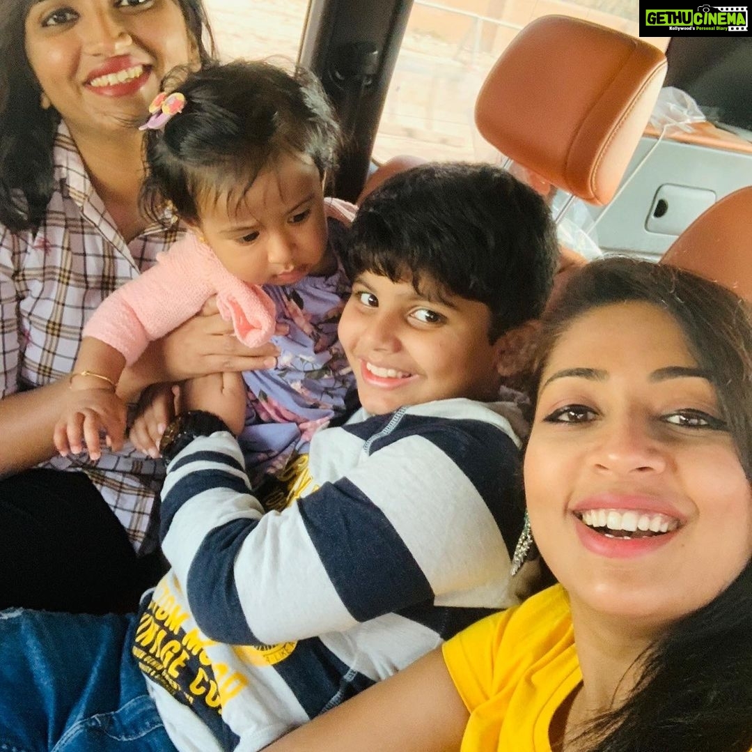 Navya Nair Instagram Happy Bday Aira Babe Me And Sai Mitch U