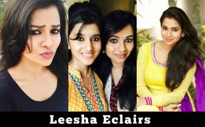 Upcoming Actress Leesha Eclairs Latest HD Cute Gallery