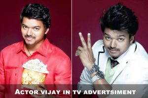 Unseen photos of Actor vijay in tv advertsiment