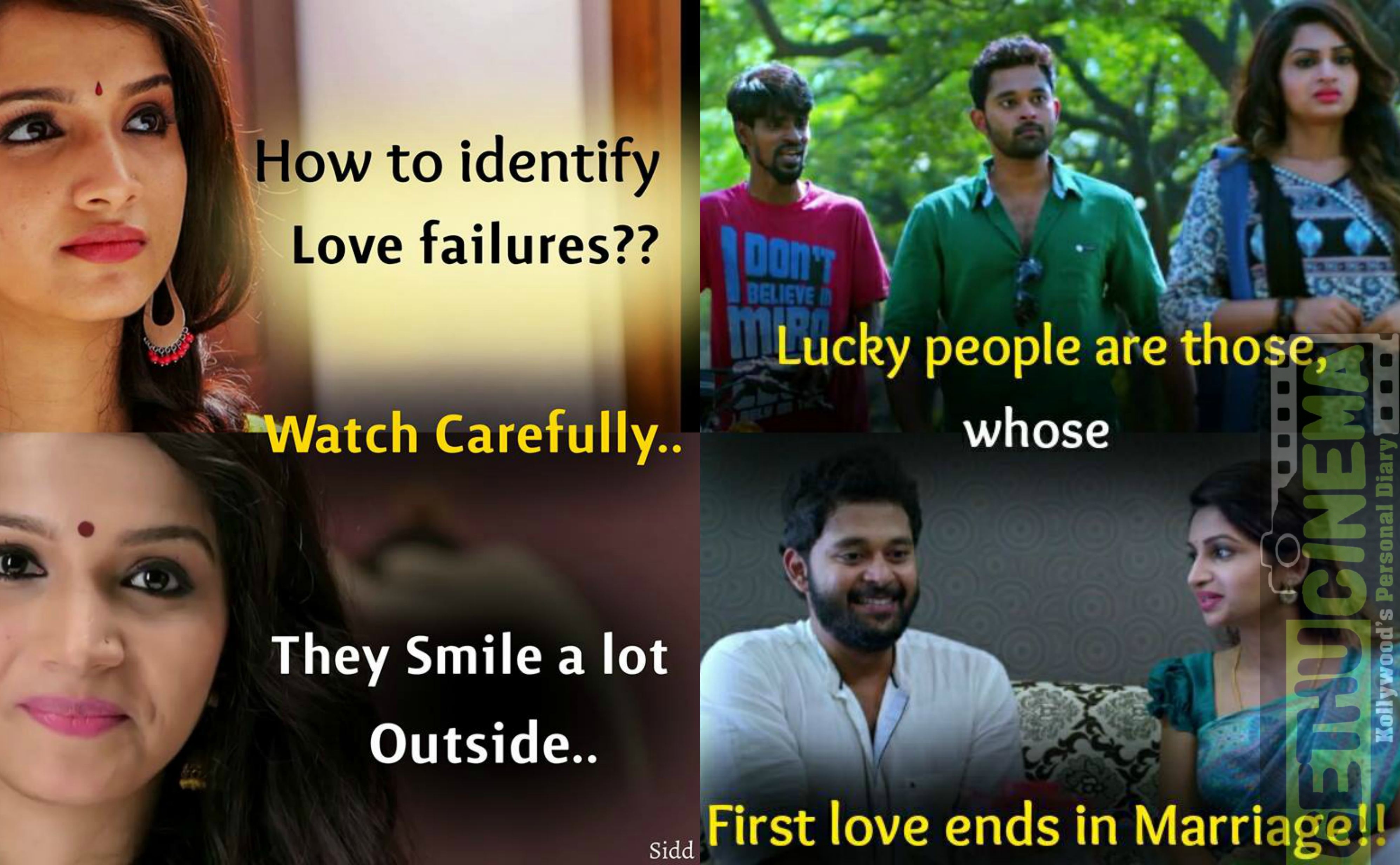 2017 Tamil Cinema Love And Love Failure Meme (1) - Gethu Cinema