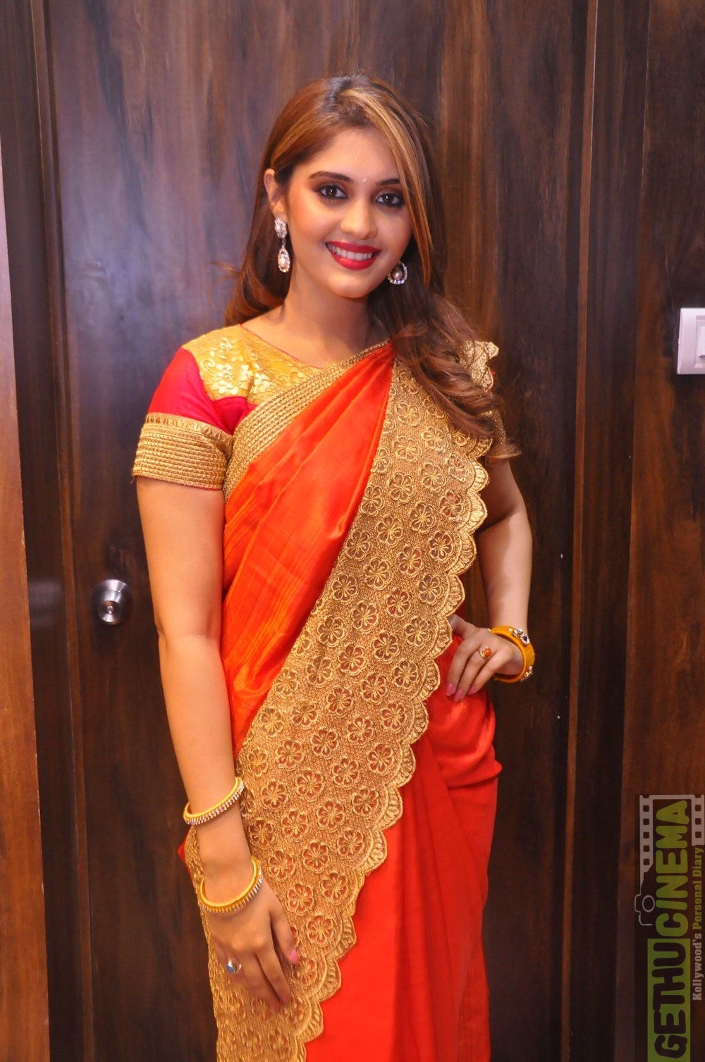Actress Surabhi At Nakshatra Fashion Store Launch Images - Gethu Cinema