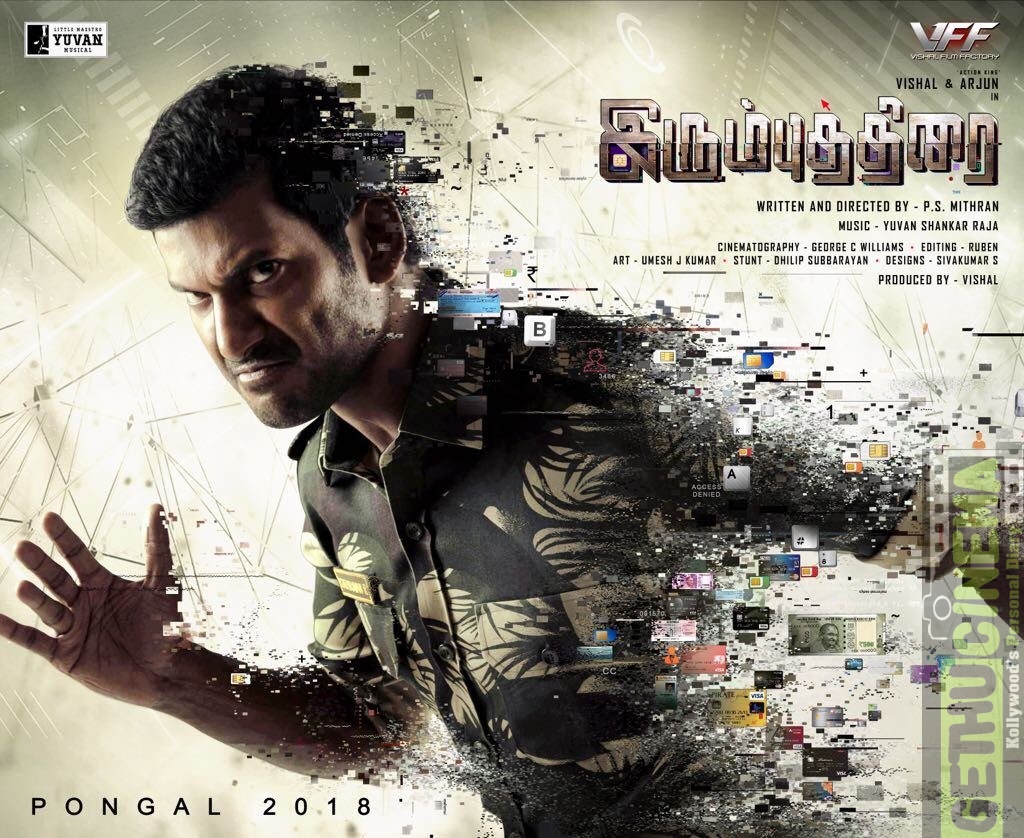 Irumbu Thirai First Look Poster | Vishal | Samantha Prabhu | Arjun | P ...