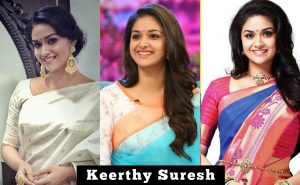 Keerthy Suresh Saree HD Photos | 2018