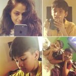 Simran, instagram, collage, son, hindi