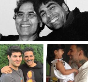Akshay Kumar Instagram - My father gave me an ocean of love and wisdom. If I’ve been able to pass on even a few drops to my kids, my work here is well done! 
Happy #FathersDay to all.