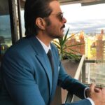 Anil Kapoor Instagram - All set for the #AnandTvFilmAwards tonight! Great to be here in Manchester celebrating and being honoured by the Malayalam television & movies by it's very best! Manchester, United Kingdom