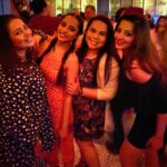 Antara Biswas Instagram - Blurry Nights, less Lights, Some Blurry Pics and Friends.... Had a Blast .... #aboutlastnight #toomuchfun #music #dance #food #ambience #friends #saturdayvibes Diablo Mumbai