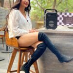 Antara Biswas Instagram - In between a candid conversation, so thankful for all that I achieved so far! #BTS #Candids #MagazineShoot #fhm Mua & hairstyling : @sapna_eyecandysalon01