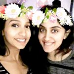 Dhanya Balakrishna Instagram - Can't believe I haven't put a picture with u yet! This part of my life is called .."if I had a lil sister..." #thangachi #newbes always sending good vibes to u! ❤️❤️#asimsufferingfromkadhal