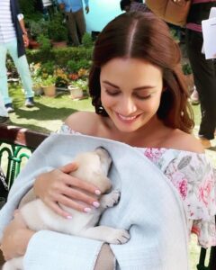 Dia Mirza Instagram - Puppy love 😍