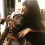 Disha Patani Instagram - Me and brunooo ❤️❤️ miss him🙏🏻🙏🏻❤️ 🐕🐾