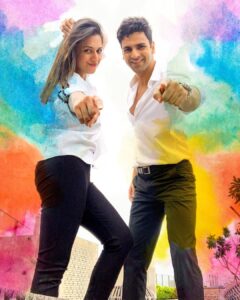 Divyanka Tripathi Instagram - Happy Holi to you all! Eco-friendliest Holi is where you play with colors only in edits!😉 . . #EcoFriendlyHoli #HoliInEdits