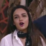 Jasmin Bhasin Instagram - Cha CHING!! 🤩 Who else will be jamming to this all weekend?! 😂💯 #TeamJasmin #JBinBB14 Shirt - @tanv.seth Scraf - @courtlylove_official Styled by - @ankiitaapatel Asst by - @nehasarkar04 Watch the #BB14 episodes on @colorstv every day and before TV on @vootselect 📺 #BB14 #JBinBB #AbScenePaltega #BiggBoss14 #BiggBoss #BiggBoss2020 #Colors #JasminBhasin #BBlikeABoss #AlyGoni #KavitaKaushik #RahulVaidya @beingsalmankhan