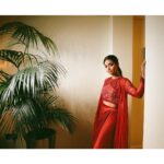 Keerthy Suresh Instagram - There is a shade of red for every woman ❤ Pictures from a recent event at Dubai. Outfit- @snehadraksharamlabel Picture - @rohitsabu M&H - @moovendhar_makeup @hairbyrajabali Styling - @shravyavarma #styledbyshravyavarma