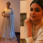 Keerthy Suresh Instagram - Thank you @sathyabamauniversityoffi for your unconditional love! ❤️#culturals Thank You @techofes_official for choosing me as your favourite actress!☺️🙏 #AnnaUniversity #Bairavaa In love with the piece of art that I am wearing ❤️ @faabiianaofficial @MasayaJewellery @Angasutra_Style Styled by Indrakshi ! @indpat 😘 Makeup : @moovendhar Hair : @hairbyrajabali Stylist Assistant : @rishi_chowdary Costumer & Draper : Shiva, Vijaya