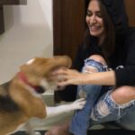Kriti Kharbanda Instagram - Swipe right to know why we’re fighting like tom n Jerry! 😝😝😝 #puchkilove #home #family #bengaluru ❤️❤️ P.S. this lil one looks like a mousie! 😍😍