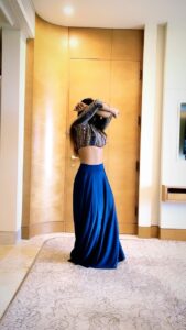 Leesha Instagram - Warm evening 💙 #trendingreels #viralpost #reelkarofeelkaro #reels #instareel #instagood #fyp #dancereel #dance