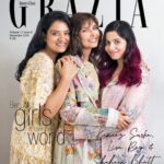 Lisa Ray Instagram - P R O U D to be a part of this initiative by @graziaindia and @dove with these incredible women✌🏼❤️ *asato mā sadgamaya tamasomā jyotir gamaya* *from ignorance lead me to truth from darkness lead me to light* Face off: Author & actor Lisa Ray (@lisaraniray) believes that beauty rules need to be thrown out the window. Against the grain: Author Shaheen Bhatt (@shaheenb) is flipping the script by letting her quirks shine. Joke’s on you: Kaneez Surka (@kaneezsurka) is breaking the beauty-standard mould on her journey to comedy success & personal self-acceptance. On Kaneez: Velvet appliqué dress, Hemant & Nandita (@hemantandnandita) On Lisa: Organza tunic, Anavila (@anavila_m); embroidered jacket, Rahul Mishra (@rahulmishra_7) On Shaheen: Embroidered jacket, Bhavya Bhatnagar (@bhaavyabhatnagar); satin camisole, Forever 21 (@forever21_in); jeans, Marks & Spencer (@marksandspencerindia) Photographs: @manasisawant Fashion Director: @pashamalwani HMU: @g.luca_makeup at @fazemanagement Words: @barrynrodgers Fashion Interns: Simran Jagdale (@thelittlemisswhoops), Shivangi Pradhan (@shivangi_pradhan) Location: Abode, Colaba (@abode.bombay) @dove #ShowUs #DoveIndia #RealBeauty #BeautyInclusivity #BeautyStandards #KaneezSurka #LisaRay #ShaheenBhatt #CoverStars #GraziaDecember2019 #GraziaXDove