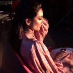 Lisa Ray Instagram - Sheela, the jazz diva, in possession of that most talismanic quality: she knows when to be a goof. #bts from the set of #99songs #99Songs streaming on Netflix now. MU: @natasha.moor @arrahman @vishweshk @officialjiostudios @ym_movies @idealentinc
