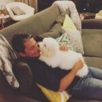 Lisa Ray Instagram - Introducing Matteo Habibi Ray Dehni #myboys #CotonduTulear #AndThenThereWereThree