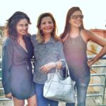 Lisa Ray Instagram - Mom and sis in law and moi at #Raouche #Beirut #Lebanon Raouché