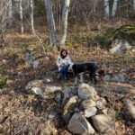 Lisa Ray Instagram - Places with minimal human intervention are my jam. Canine intervention, however, always welcome. #NelsonBC