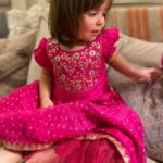 Lisa Ray Instagram - In this time outside of time, we can dress up like it’s Diwali any day. Thanks @nainajainkolkata for these splashes of colour and delight. #Souffle love wearing your creations.