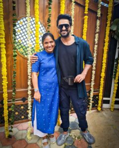Naga Shaurya Instagram - It’s a wrap☺️
Now this Varudu is looking for a Varudu for my sister ♥️
@lakshmi_sowjanya4 
#VaruduKaavalenu