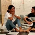 Natasha Suri Instagram - Acting Workshop Scene Snippet part 2 with my co actor Karan. Playing an aggressive guilty victim kinda wife.🤭 @theartistcollectiveindia #natashasuri #actor