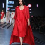 Neha Dhupia Instagram – Walked down the ramp after a year and a half … I missed this … thank you for having me back @nidhikashekharofficial @fdciofficial #theredphase 📸 @lakshaysachdevaphotography #newdelhi muah @diva_rose21 @karanrai001
