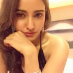 Neha Sharma Instagram - Thank u @mahesh_notandass @elevate_promotions for the jewels that made the beautiful night even more precious and @flirtatious_india for the gorgeous outfit ❤️#solopremiereindubai
