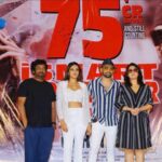 Nidhhi Agerwal Instagram - 75 and still counting ❤️ going to miss you guys #ismartshankar until next time 😍