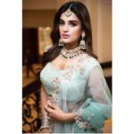 Nidhhi Agerwal Instagram - Hi 🦋 @youandimag Outfit: @anushreereddydesign from @angasutrastyle Jewellery: @Musaddilalgemsjewels Makeup and hair: @officialsandysartistry Styled by @officialanahita Pic: @nikkhil_bareli