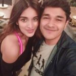 Nidhhi Agerwal Instagram – Caught up with this cutie after the longest time 💕 @nayandeeprakshit sweetest, kindest most genuine little boy 😘