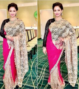 Pooja Kumar Instagram - #tbt to a function in Dallas where i was a narrating a play. Thank you to @ruby.bhandari and her amazing fashion studio @silkthreads_official for dressing me for the event! Her style and kindness is what made me fall in love with her!!! Also @jitinhingorani miss you too!!! #work #actress #women #bossbabe #bosslady #india #america #womenempowerment #womensupportingwomen #womeninbusiness