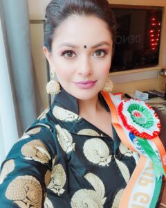 Pooja Kumar Instagram - I was at the #independence day parade today in #nyc promoting #vishwaroop2 #india #independence #freedom