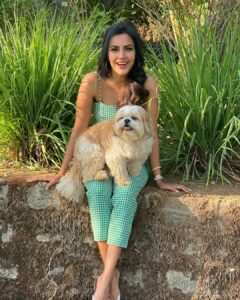 Priya Anand Instagram - All The Light I Need...💚🐶💚