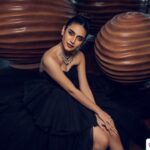 Priya Varrier Instagram - Celestial mess🪐 Designer and Stylist : @asaniya_nazrin Photography : @vaffara_ MakeUp And Hair : @Samson_lei Jewellery : @meralda.jewels Outfit : @Paris_de_boutique Magazine : @grihalakshmi_ Styling team : @s_ashwathy_s @_ros__mary_