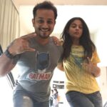 Priyamani Instagram - Dawn of justice!!!!batman vs superman!!😍😍😍😂#hellyeah# @mustufaraj ..😍😍😘😘😘