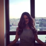 Priyanka Chopra Instagram - End of day happiness! Phew! #praguediaries🇨🇿 #shootlife #longhoursofwork #hairfordays