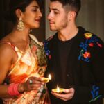 Priyanka Chopra Instagram - Happy diwali to everyone celebrating. From our family to yours. ❤️ 📸- @chasefoster London, United Kingdom