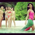 Priyanka Chopra Instagram – I was 17! The miss world swim wear round in Mauritius! Was shy to remove my bandni sarong..haha!
