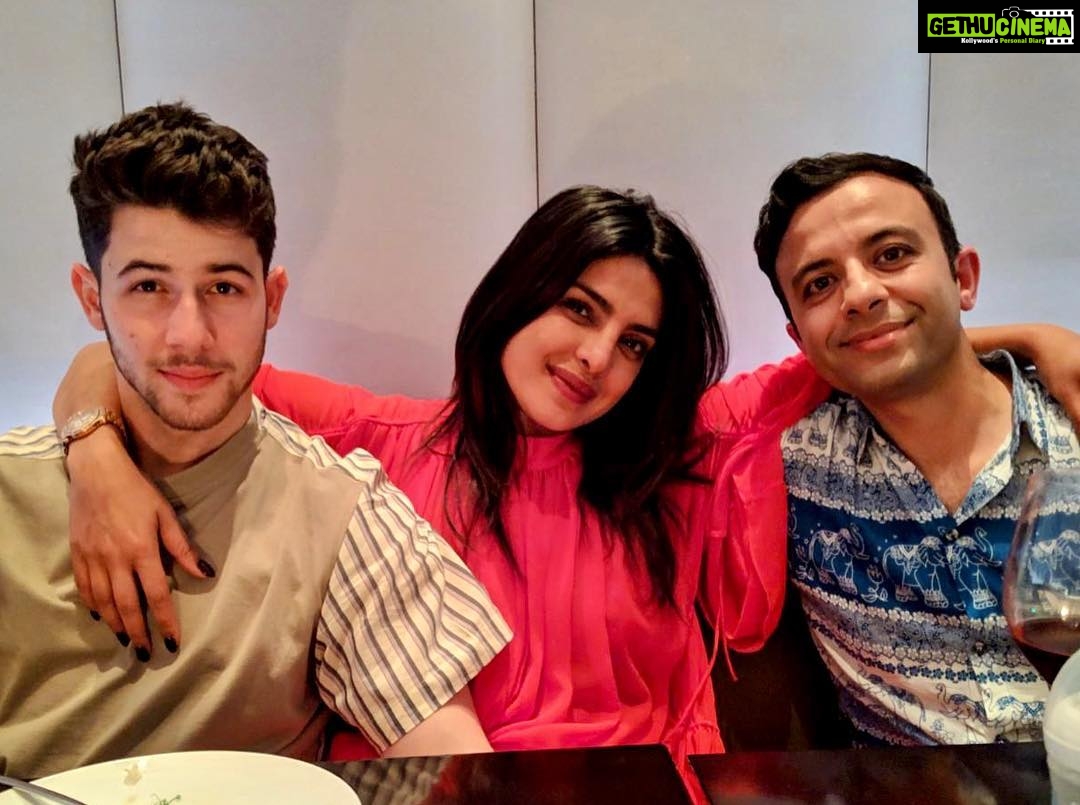 Priyanka Chopra Instagram - My Boys.. ️😍 @nickjonas @irfan525 Miami 