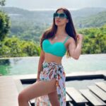 Raai Laxmi Instagram - We’re far from the shallow now.💚 #HappyJuly ❣️🎉