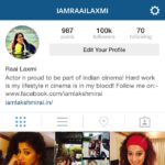 Raai Laxmi Instagram – Yay….. So happy n proud to achieve 100k followers! Must say u guys r amazingly too good 😘can’t thank u enough for the kind of unconditional love I get from u ! no matter wat ! I m truly humbled n blessed to earn this affection from each one of u ! U guys have been the reason today for who I am N I proudly say I m love my fans to the core 😘 much much love n respect big hug muahhhh 😘😘😘
