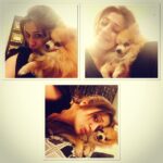 Raai Laxmi Instagram – Cuddling time with my little heart#cupcake 😘😍❤️ love him so so much 😘😘😘