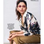 Rakul Preet Singh Instagram – She is a little bit of heaven with a wild side 😜 for #voguebeauty @vogueindia makeup @kritikagill hair @priyanka.s.borkar ❤️ #coslifeiscolorful then why aren’t we