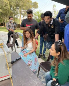 Rubina Dilaik Instagram - Happy to be back...... something #special coming your way.......😊 
.
.
.
@vyrloriginals @parasvchhabrra @poojasinghgujral
