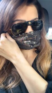 Rubina Dilaik Instagram - Getting used to wearing mask all the time 🤪