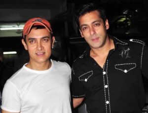 Salman Khan Instagram - Happy bday Lal Singh Chaddha ... @_aamirkhan